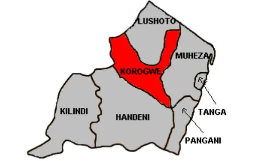 Korogwe Map